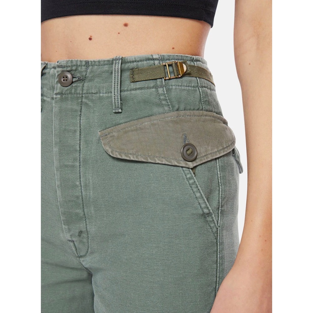 Mother G.i. Jane Greaser Nerdy Pant In On The Double - Picture 4 of 16